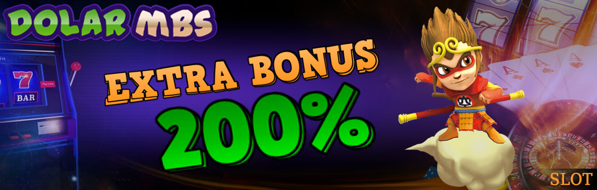 bonus slot 200%